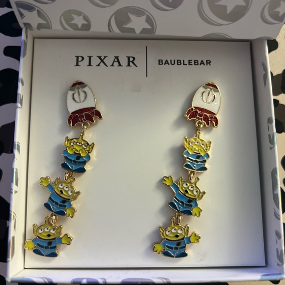 BaubleBar Jewelry - SOLD💰Disney Pixar Toy Story ALIENS earrings NWB